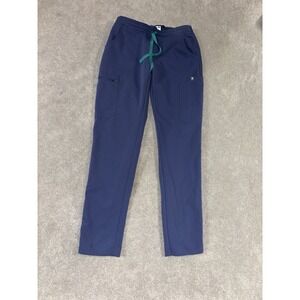 FIGS Yola Skinny Pants in Big Sky Blue XS